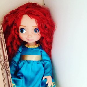 Кукла Мерида с питомцем, Disney Animators' Collection
