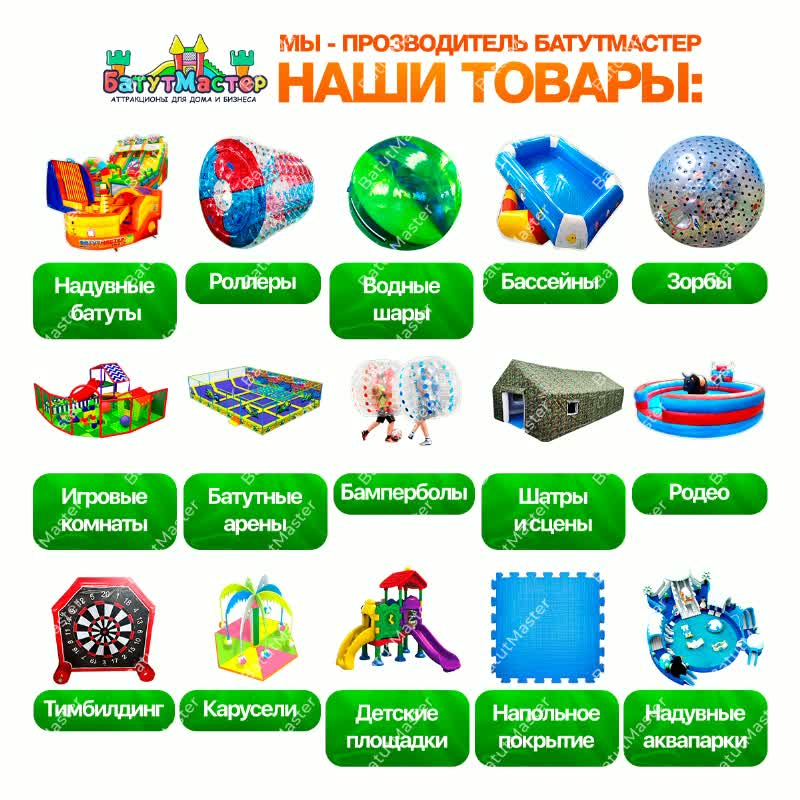 Продукция БатутМастер