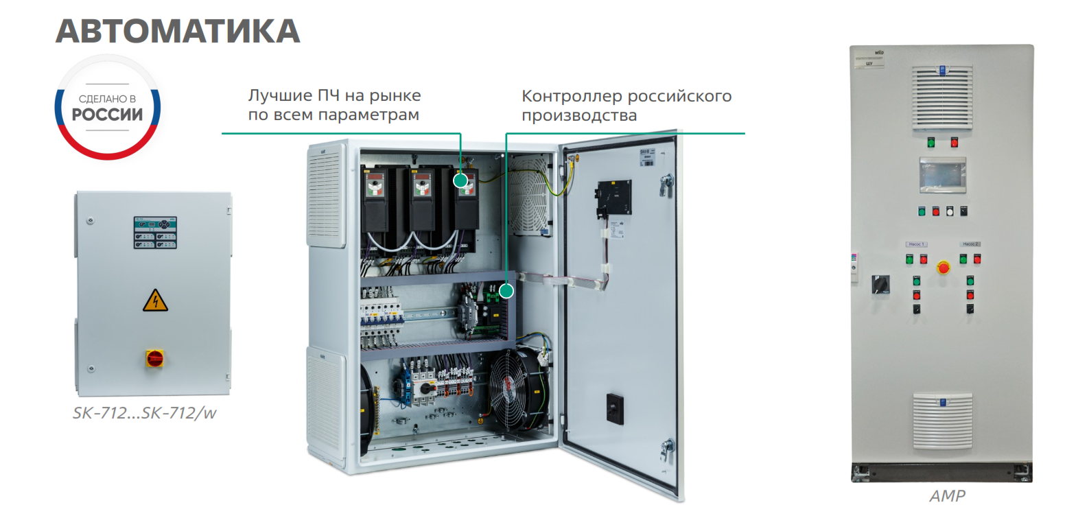 Шкафы управления