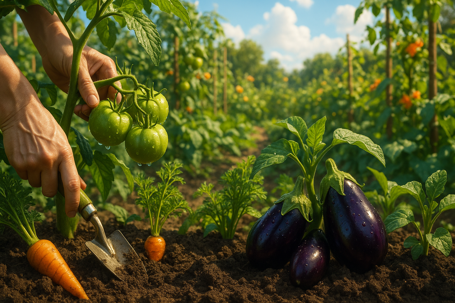 Уход за растениями в саду и огороде &mdash; полив, обрезка, рыхление почвы и защита растений