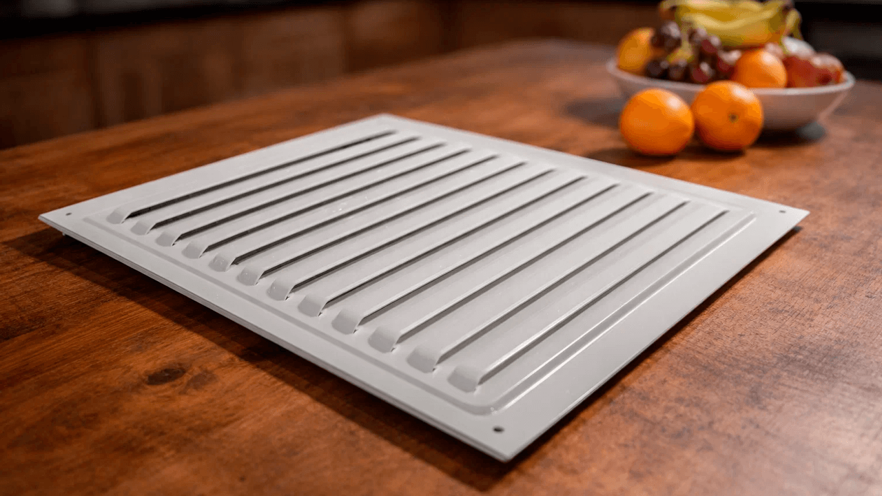 Решетка 250*250 2525МЭ вентиляционная с покрытием полимерной эмалью Решетка 250*250 2525МЭ вентиляционная с покрытием полимерной эмалью