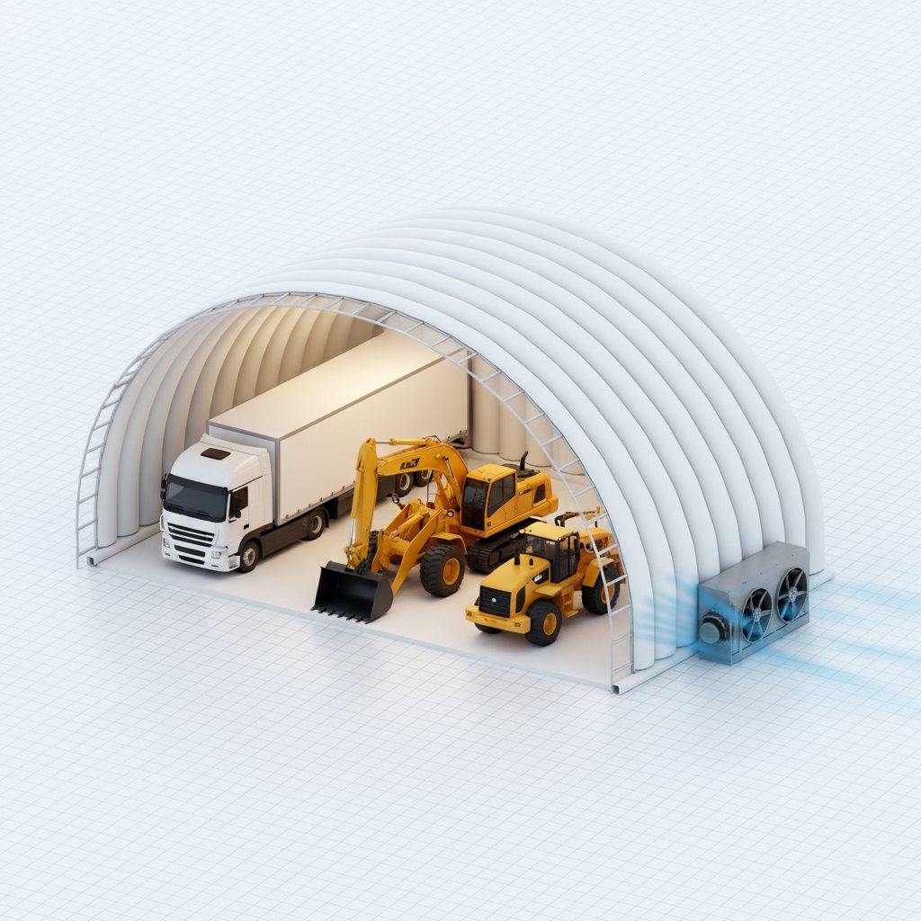 Техническая конструкция пневмоангара