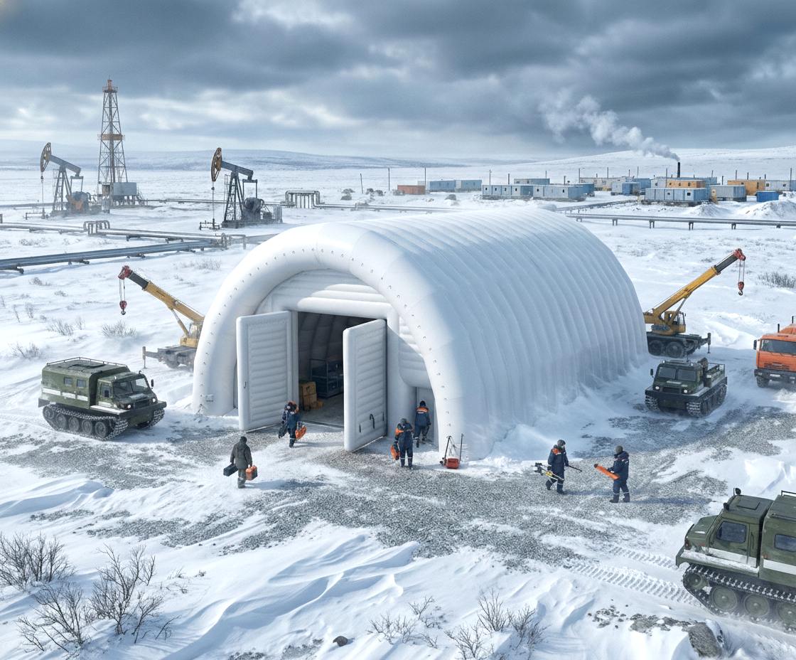 Мобильный склад на удаленном объекте