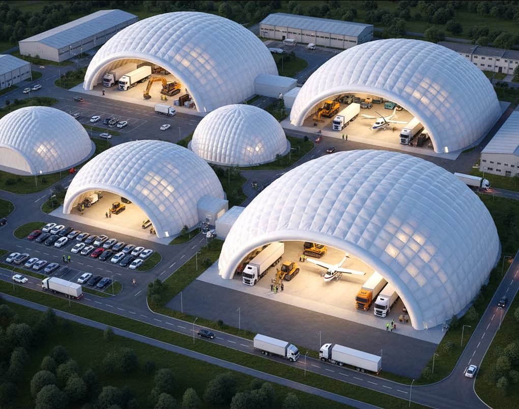 Будущее складского хозяйства с пневмоангарами