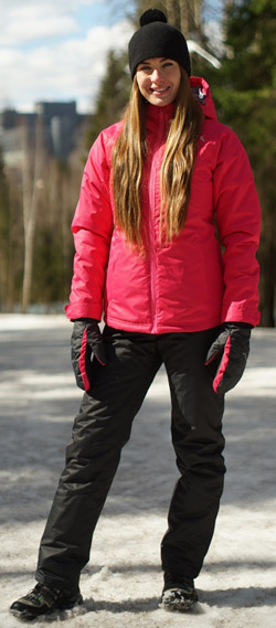 NSW431733 Утеплённая прогулочная лыжная куртка Nordski Motion Purple женская