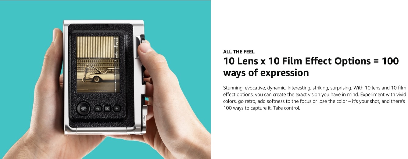 купить Фотоаппарат моментальной печати Fujifilm Instax Mini Evo