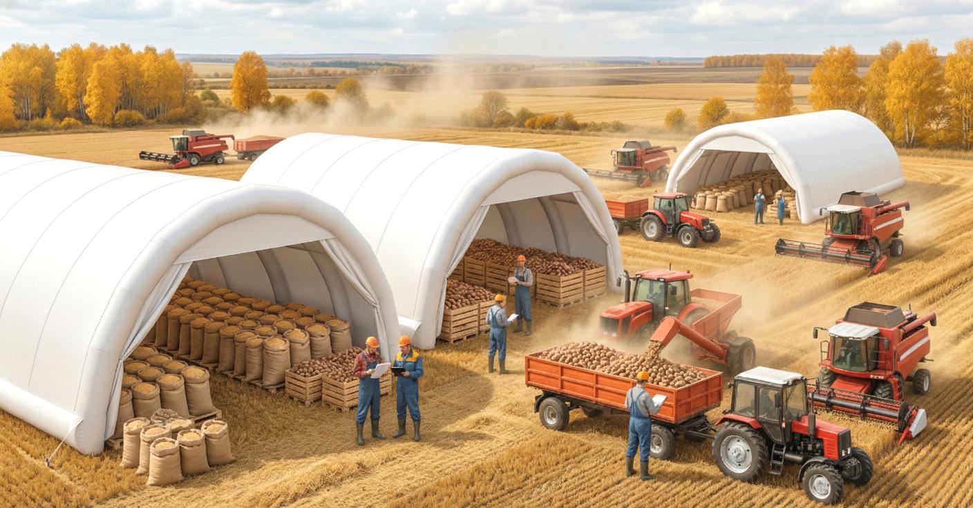 Агропредприятие - хранение урожая