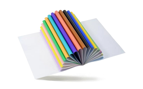 Газетная цветная бумага