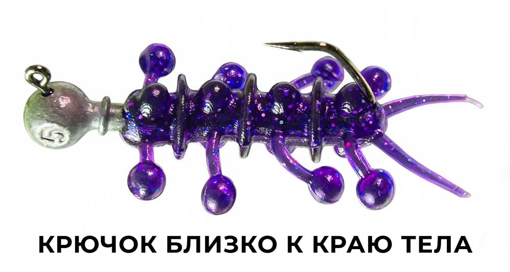 росянка на джиг головке