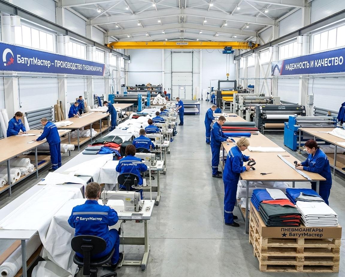 Производственные мощности БатутМастер