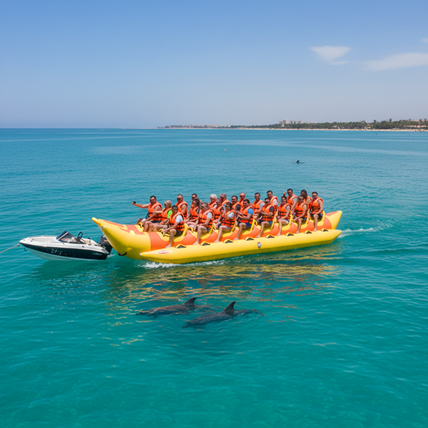 Рафт-банан на много мест