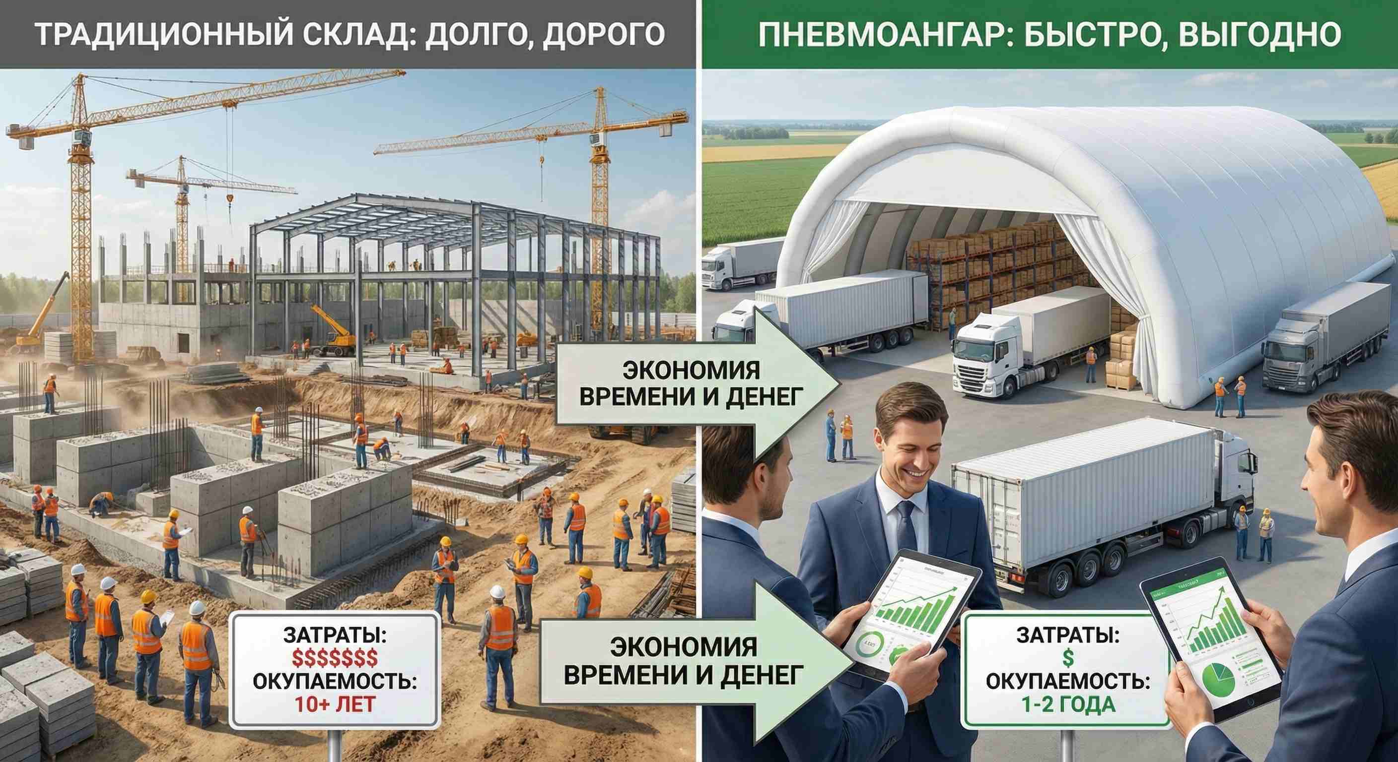 Экономическая выгода - сравнение затрат