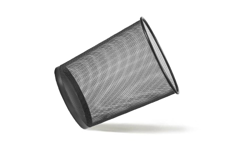 Металлические корзины для бумаг