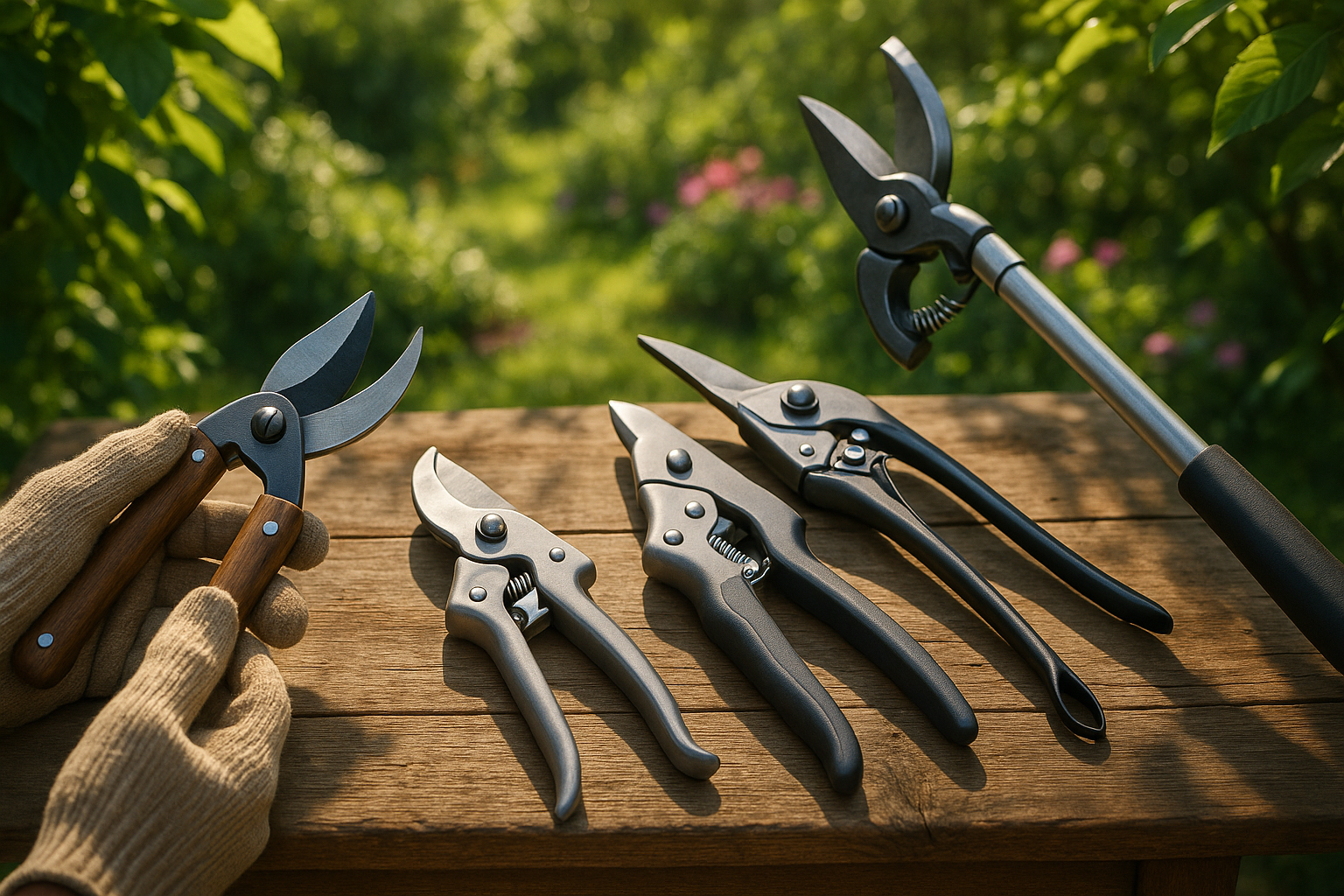 Сучкорез для обрезки деревьев и кустарников