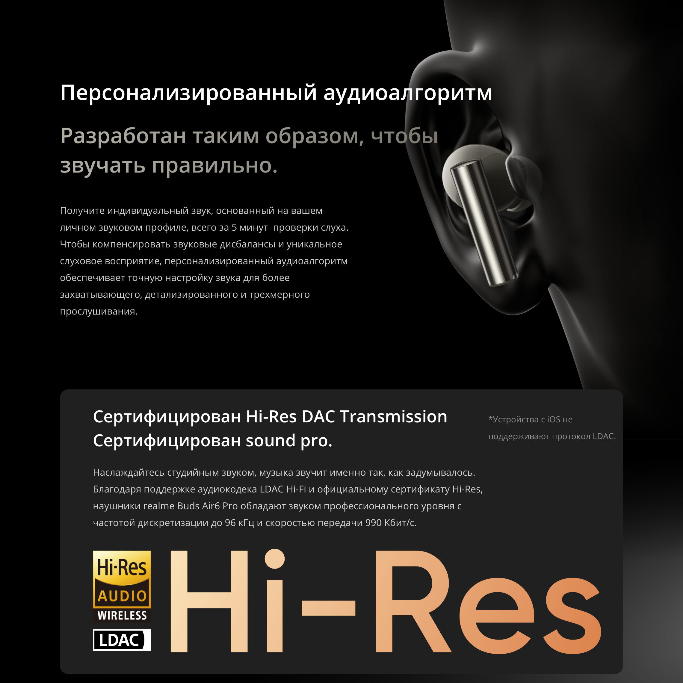 Беспроводные наушники RealMe Buds Air 6 Pro (RMA2401) -Описание-4.jpg