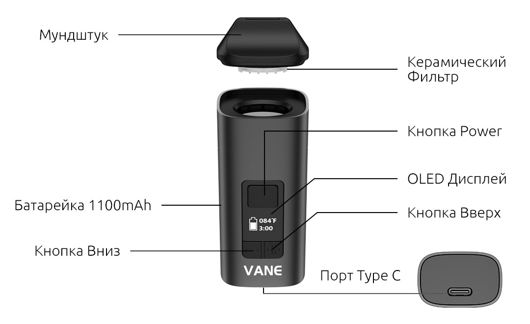 Yocan Vane Dry Vaporizer
