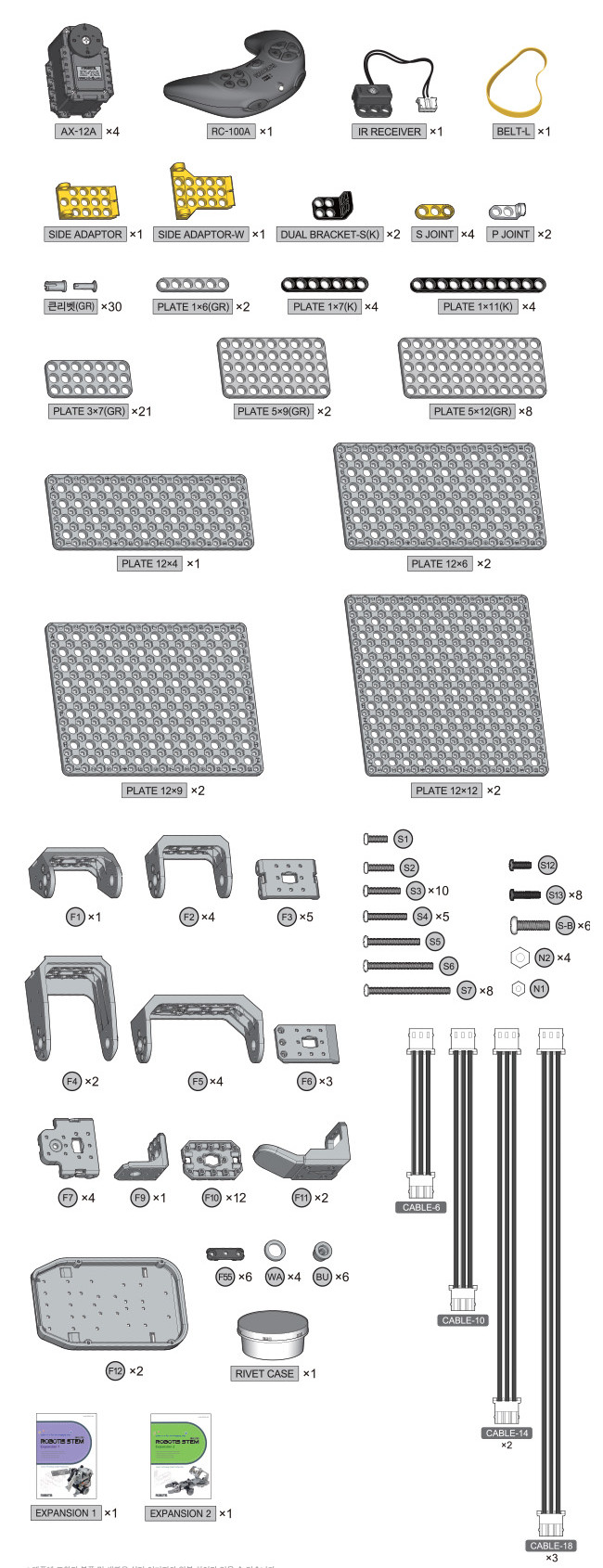 BIOLOID STEM Expansion (Дополнения)