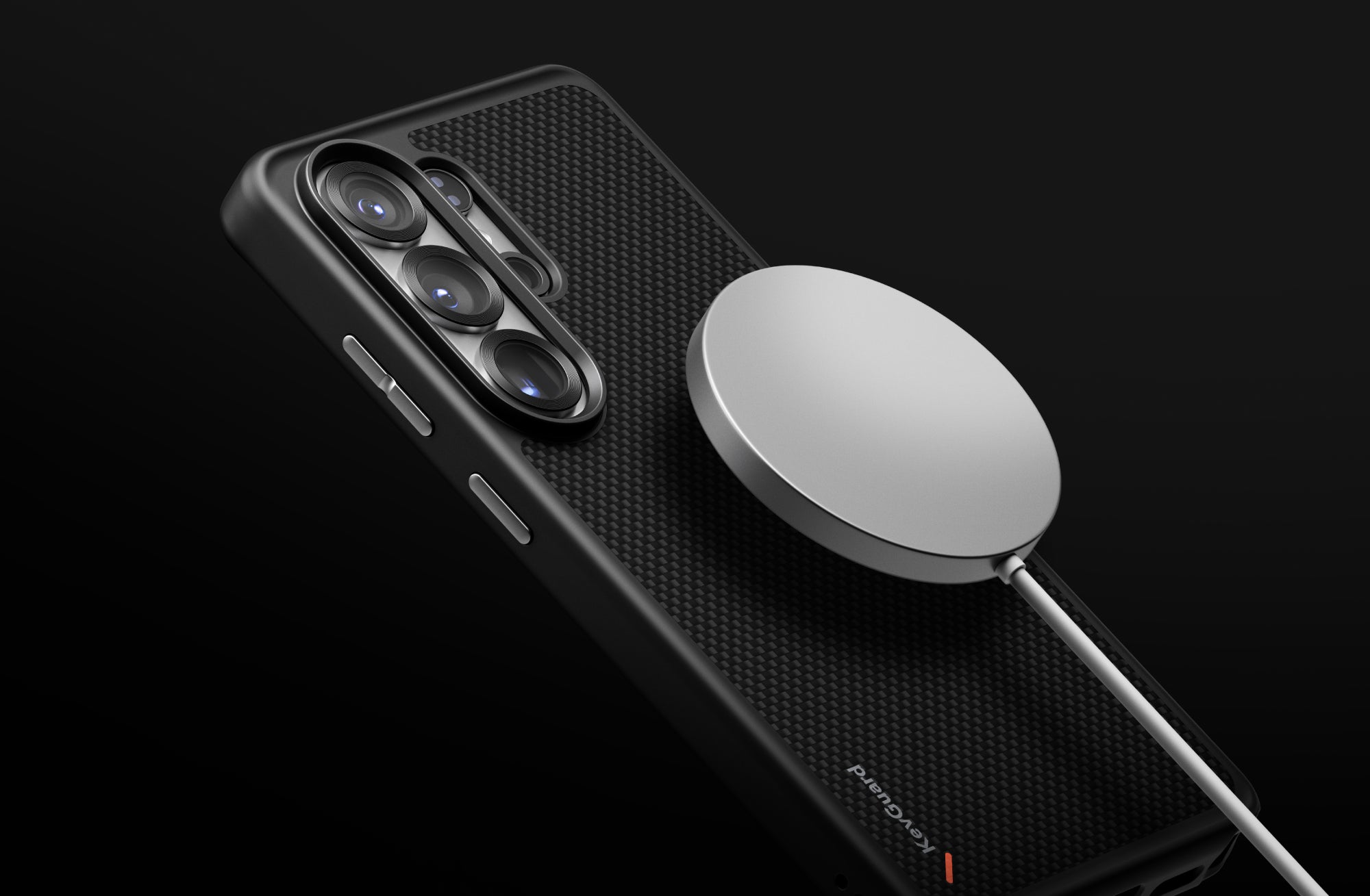 Чехол Uniq Keva Case для Samsung Galaxy S26 Plus, Черный карбон | Carbon Black Чехол Uniq Keva Case для Samsung Galaxy S26 Plus, Черный карбон | Carbon Black