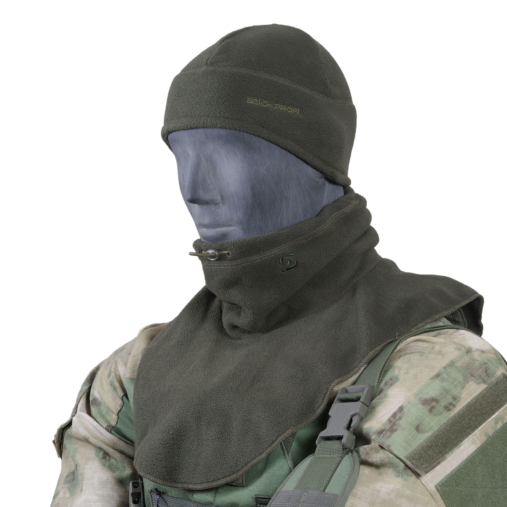 Тактическая военная шапка с увеличенной ушной зоной