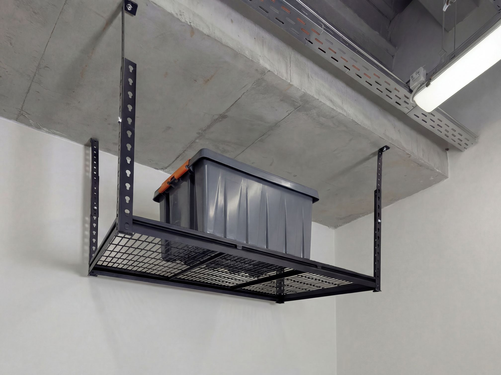 Потолочная полка металлическая