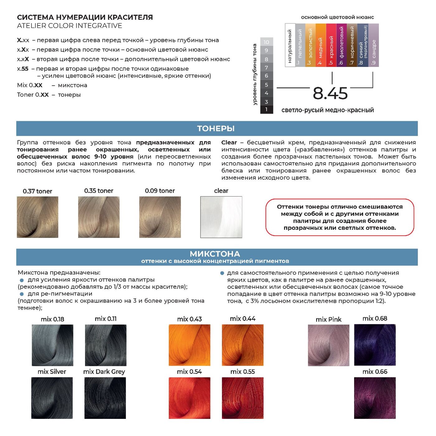 Bouticle Atelier Color Integrative полуперманентный краситель