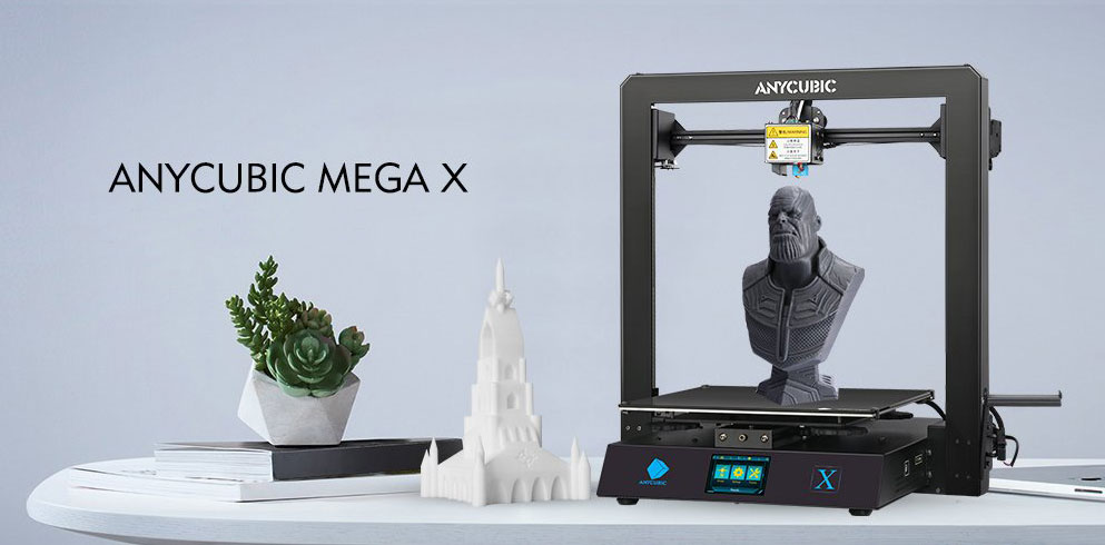 Наиболее заметной особенностью 3D-принтера ANYCUBIC MEGA X является его размер