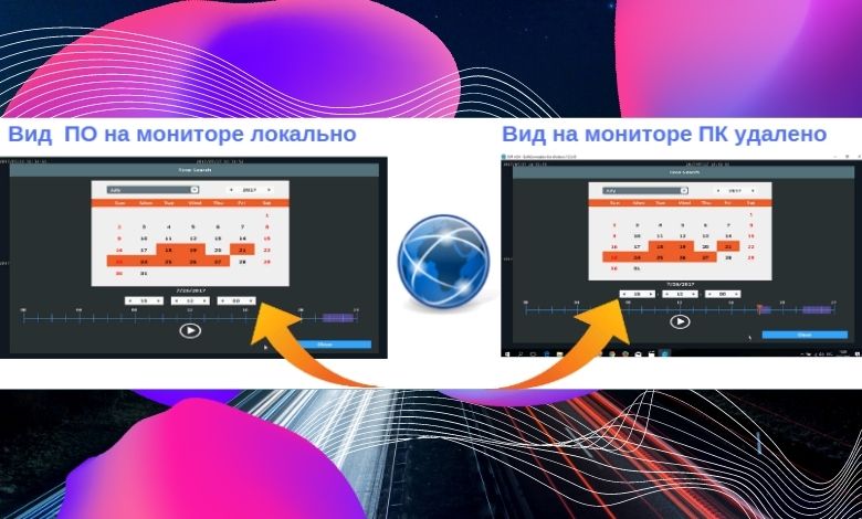 Схема удаленного управления видеорегистратор CAICO 5 МП