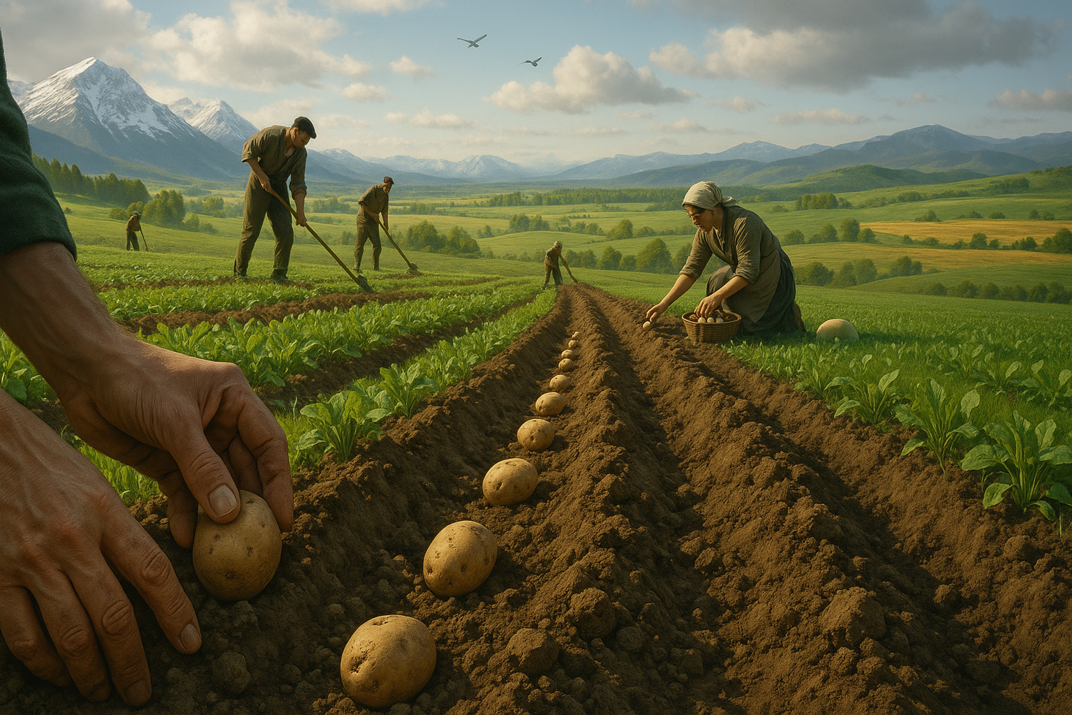 Посадка картофеля весной: оптимальные сроки и условия для разных регионов России