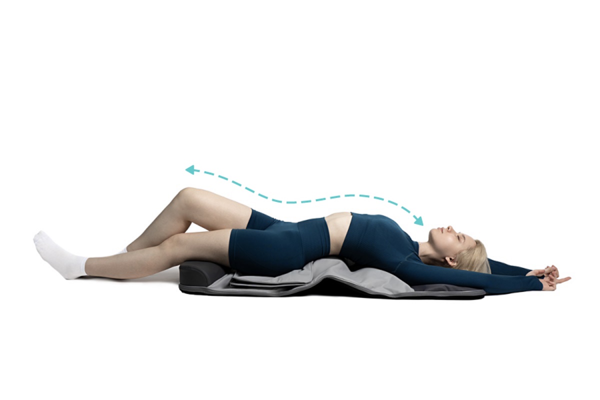 Массажный мат для растяжки мышц Пневмокомпрессионный мат для позвоночника и спины