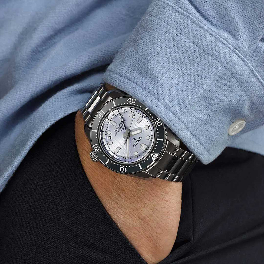 Seiko SPB385J1 Glacier Blue &mdash; лимитированная серия 4000 шт. к 110-летию Seiko