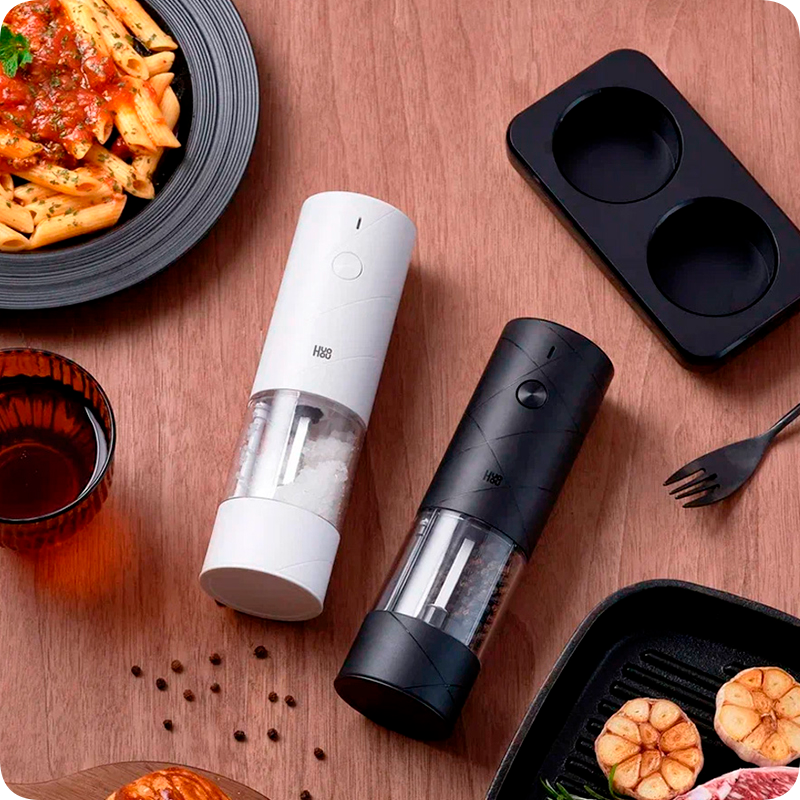 Мельницы электрические Xiaomi HuoHou Large Capacity Electric Grinder Set (HU0290) -описание-1.jpg