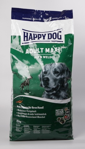 Happy Dog Adult Maxi Fit&Well для Крупных Пород