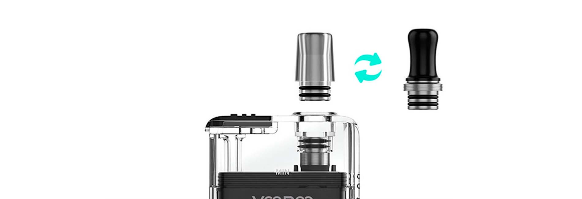 Картридж Doric Go с верхней заправкой и регулировкой тяги Картридж Doric Go с верхней заправкой и регулировкой тяги