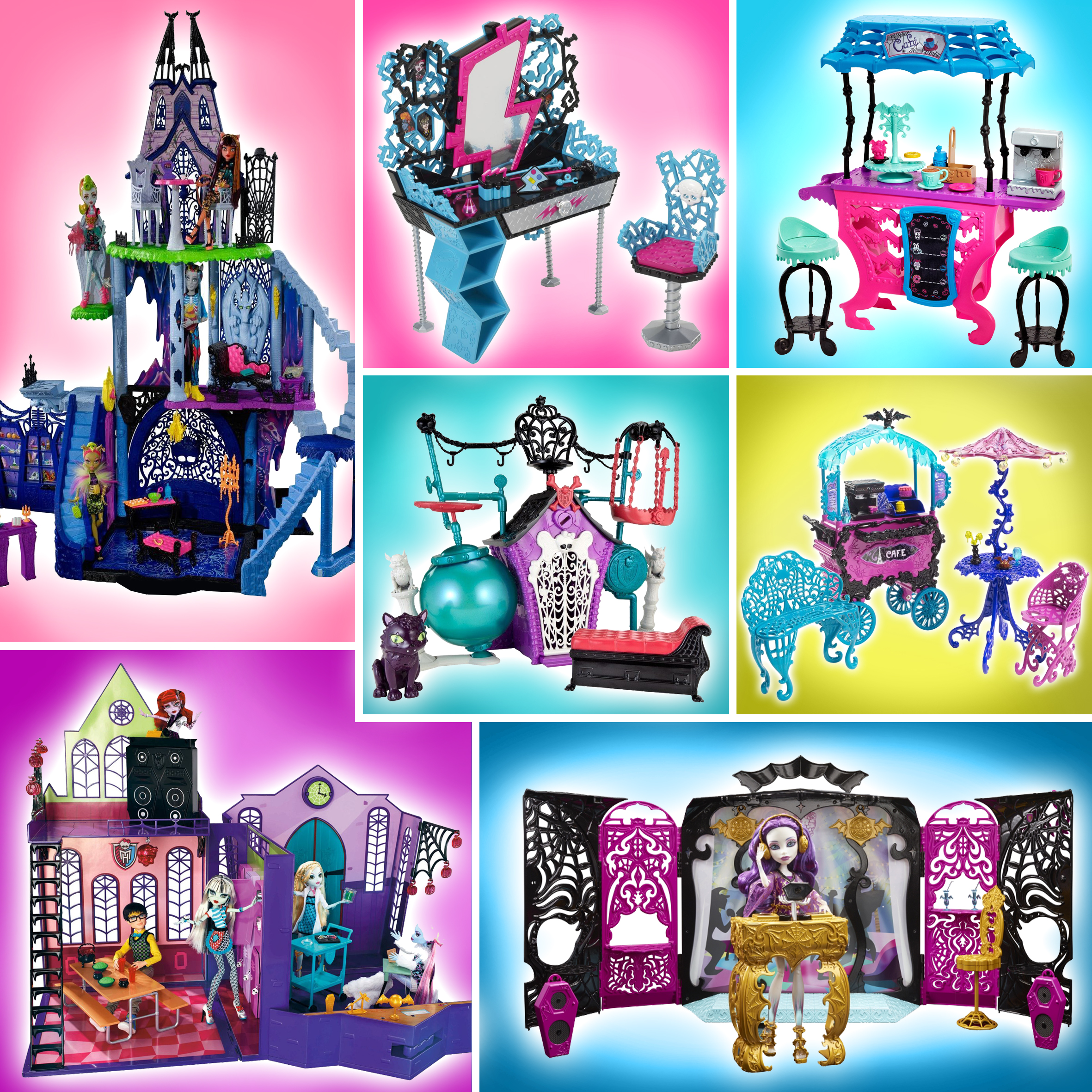 Игровые наборы monster high