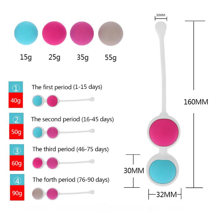 Вагинальные шарики тренажер кегеля