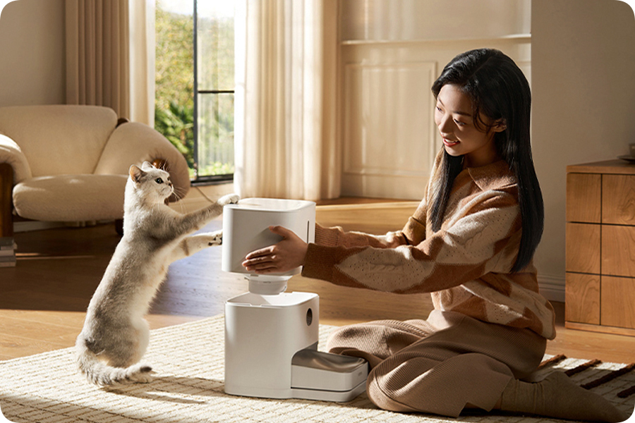 Автокормушка для кошек и собак Xiaomi Mijia Smart Pet Feeder 2 (MJWSQ02)5L -описание-9.jpg