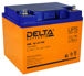Необслуживаемый свинцово-кислотный аккумулятор Delta HRL-W на 45 Ah