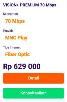 Vision+ Premium 70 Mbps MNC Play