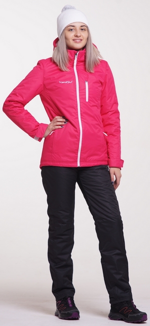 NSV121890 Утеплённая прогулочная лыжная куртка Nordski Active Raspberry женская   