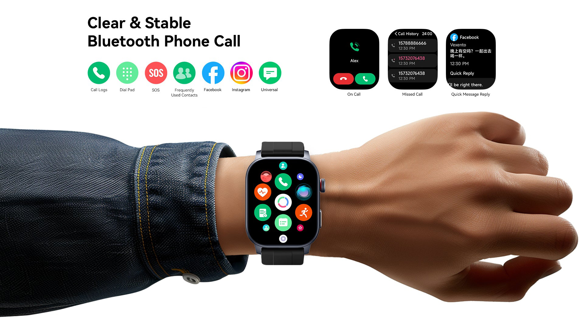Умные часы Kieslect Smart Calling Watch Ks 3 (YFT2115EU)-описание-6.jpg