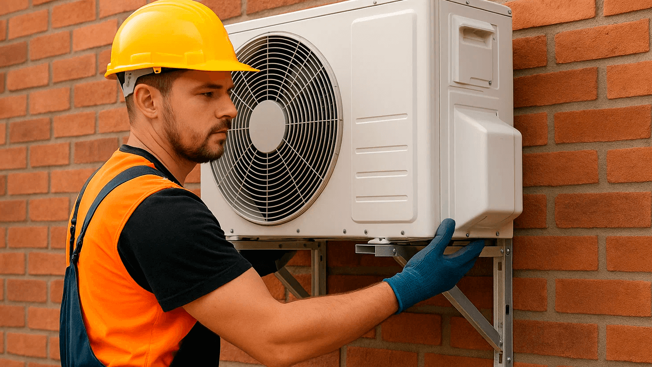 Установка кондиционера Установка кондиционера