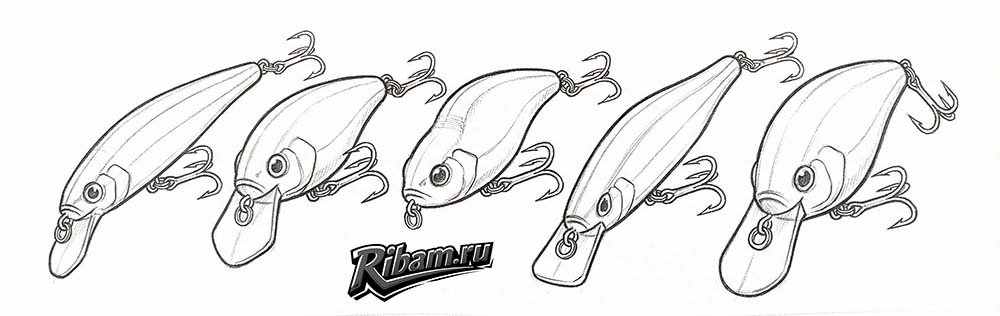 воблеры для твичинга