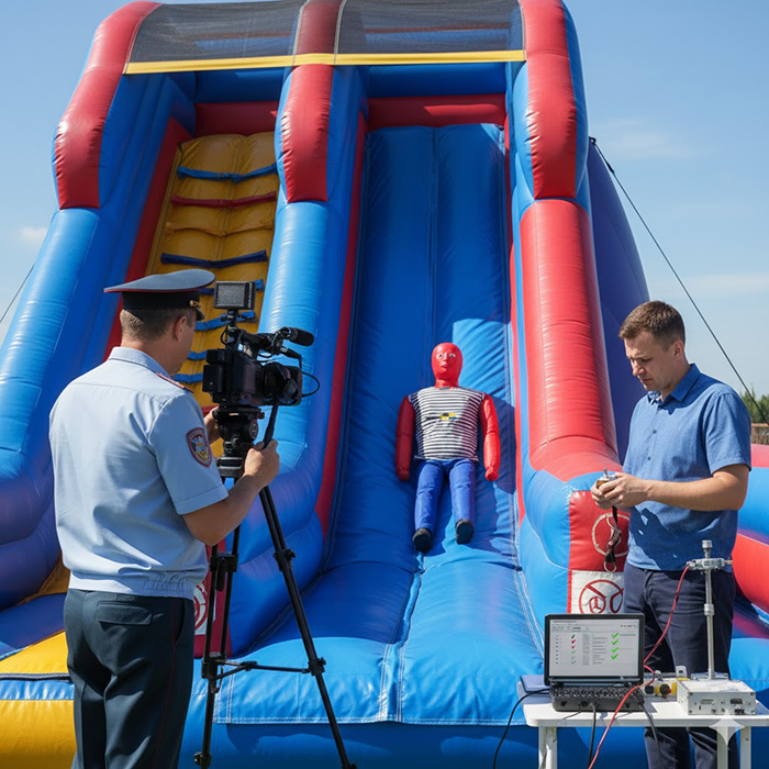 Проверка аттракциона