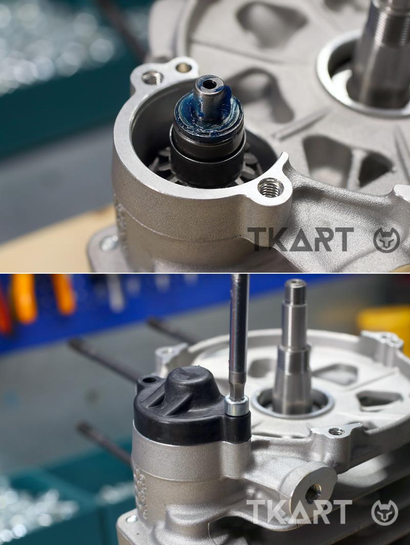 Установка бендикса в мотор TM Mini 60cc