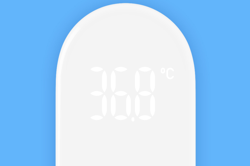Бесконтактный термометр MiJia iHealth дисплей устройства