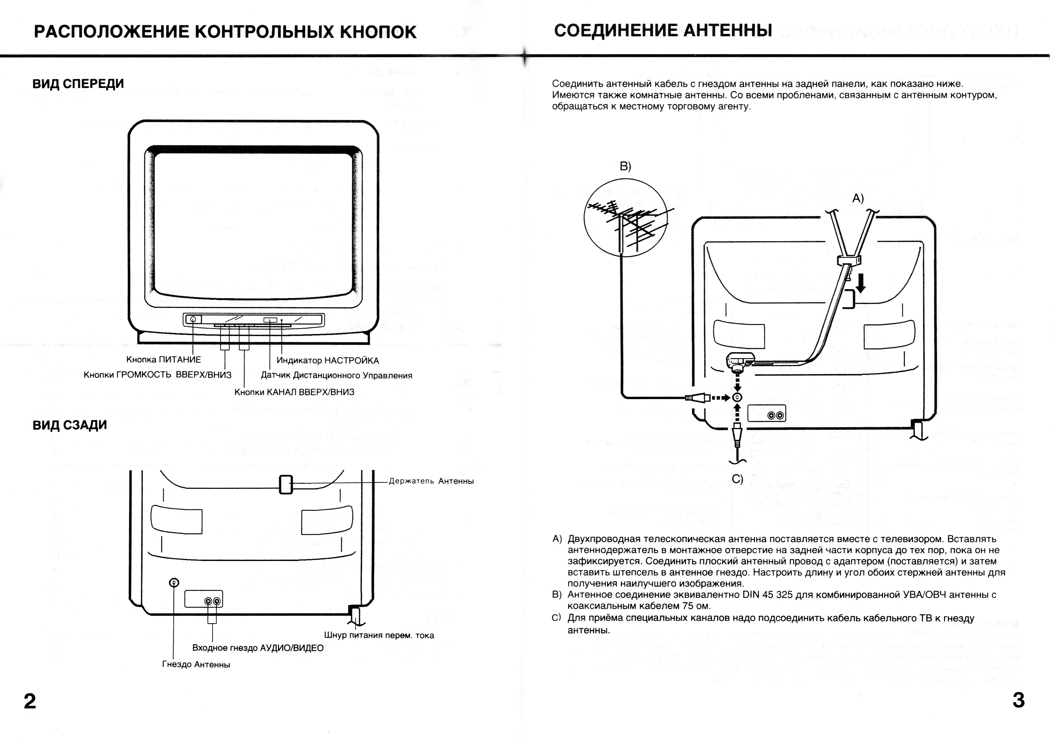 Инструкция к телевизору Daewoo L32A690VBE