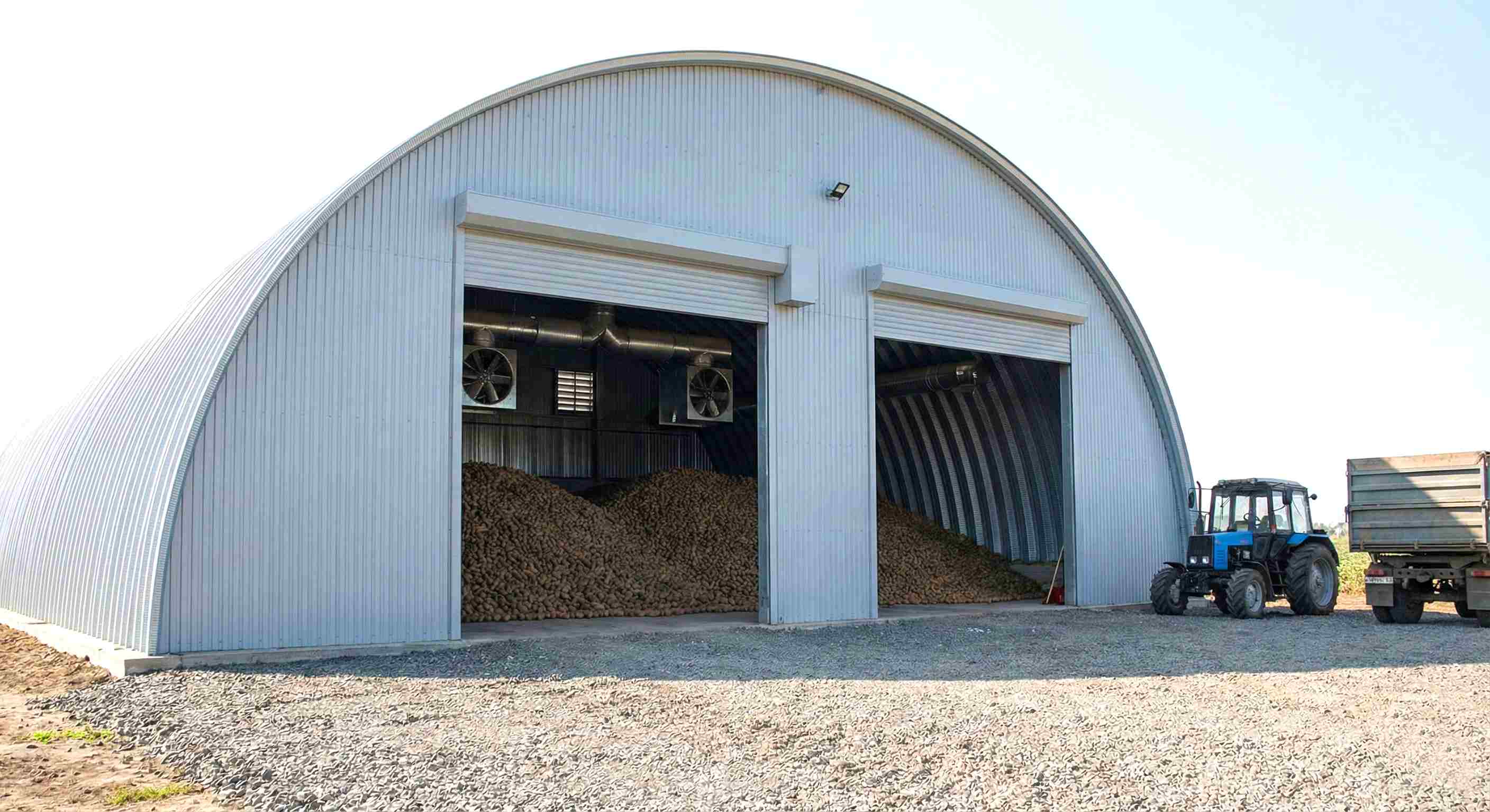 Арочный ангар