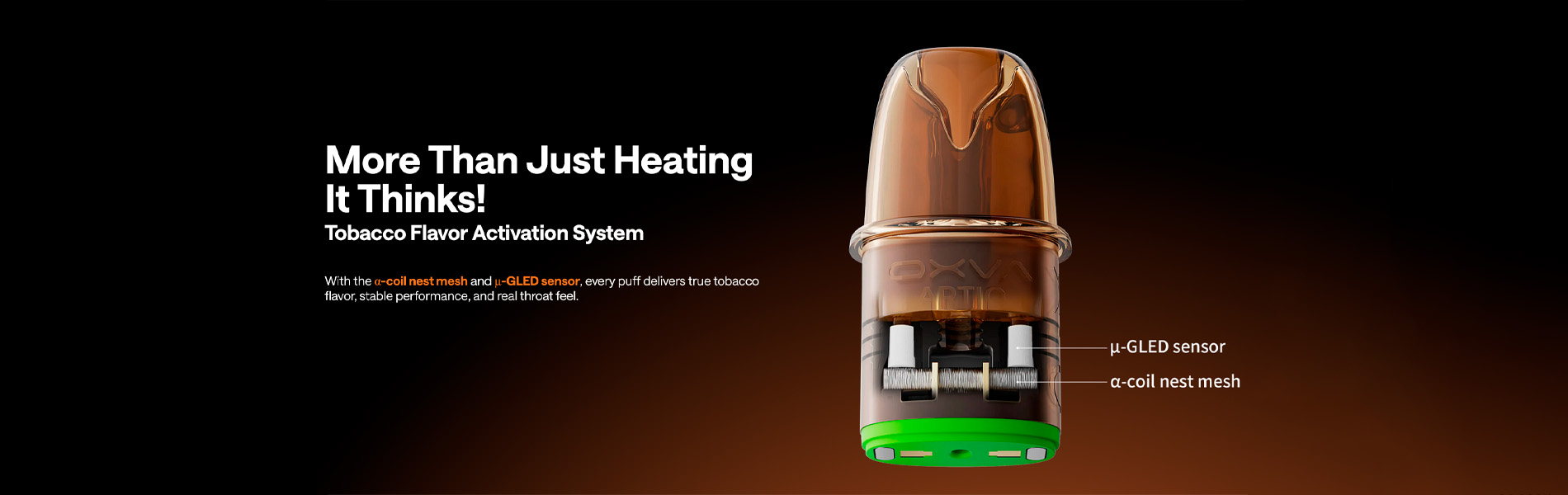 OXVA Artio 2 pod с жидким табаком и сменными картриджами