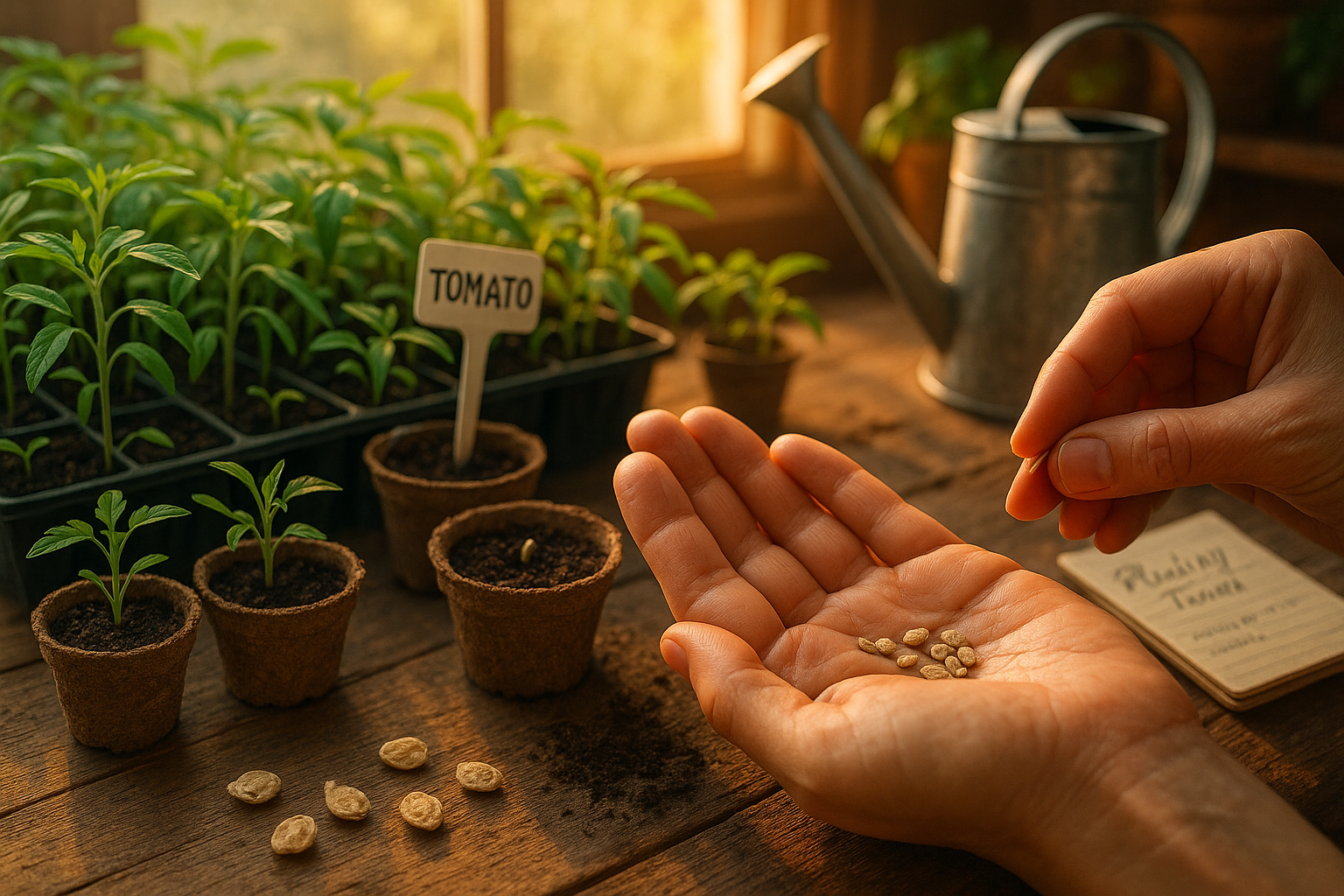 Рассадные помидоры в контейнерах с датами посадки для южных, центральных и северных регионов