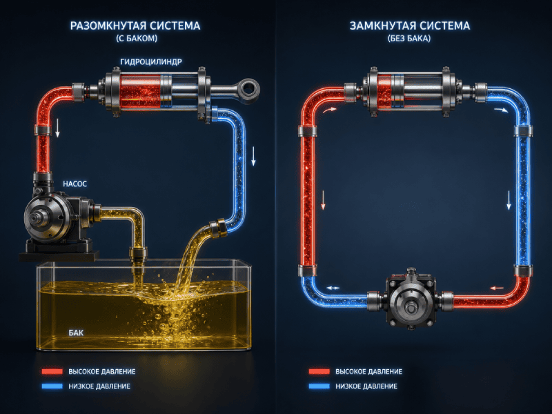 princip-raboty Принцип работы гидравлического мотора